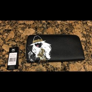 Izak zip around Clutch wallet